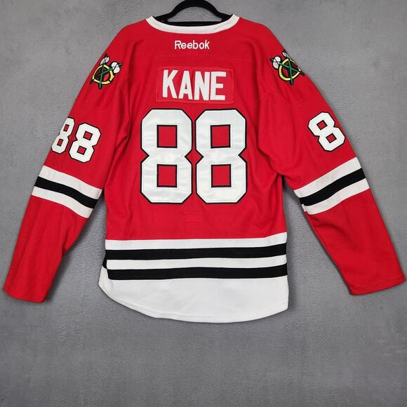 Chicago Blackhawks Hockey Jersey Mens 48 Red NHL Patrick Kane 88 Reebok CCM - Picture 2 of 14